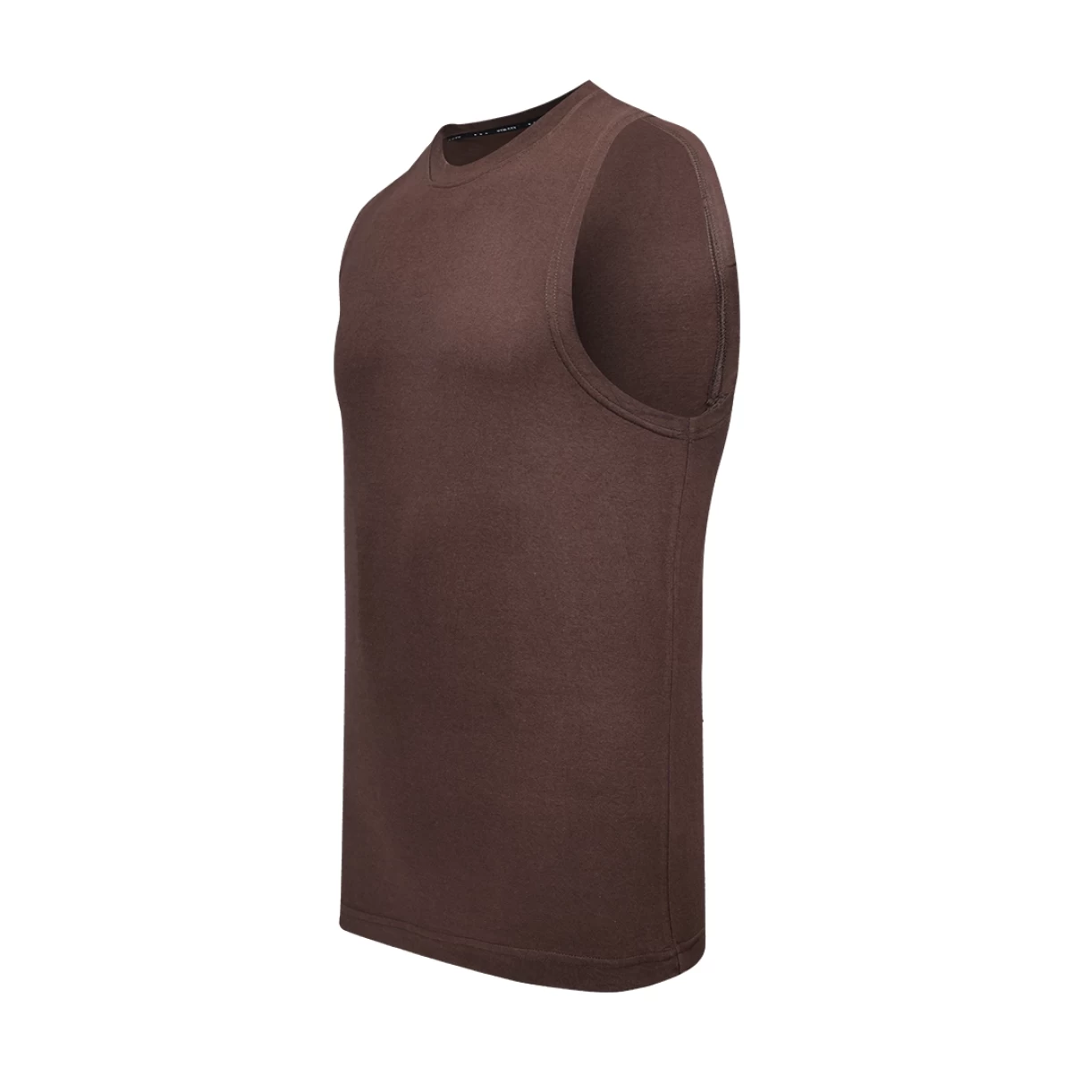 A female model in a black tank top and a male model in a brown tank top wearing the unisex KTM CTY Aerolite Tanktop, styled with sunglasses for a casual summer activewear look. 4