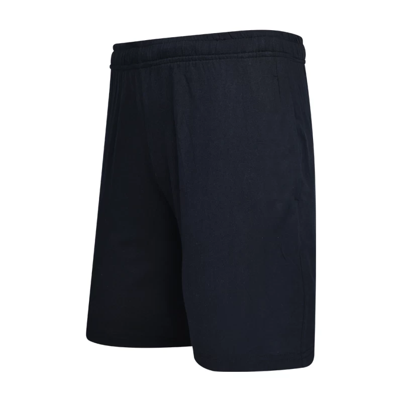 Close-up of a person wearing black KTM CTY Cloud-160 shorts keeping hand in pocket 2