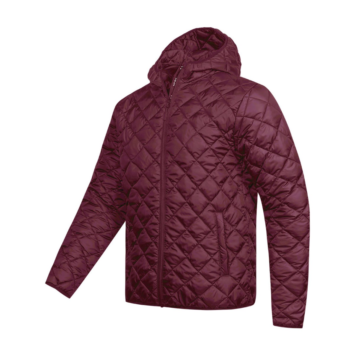 Quilted Polyfiber Hoodie Jacket (KUPHJ45436) | Winter Wear 0