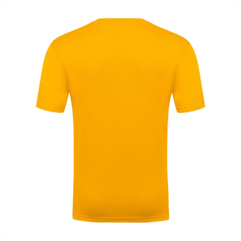 A vibrant red Unisex Half Sleeve crew neck t-shirt featuring a standard fit and a completely blank, solid color design for versatile casual styling. 2
