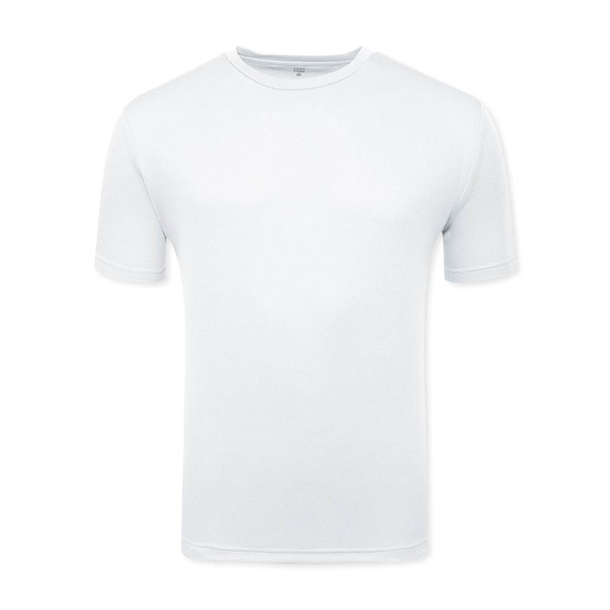 A vibrant red Unisex Half Sleeve crew neck t-shirt featuring a standard fit and a completely blank, solid color design for versatile casual styling. 3