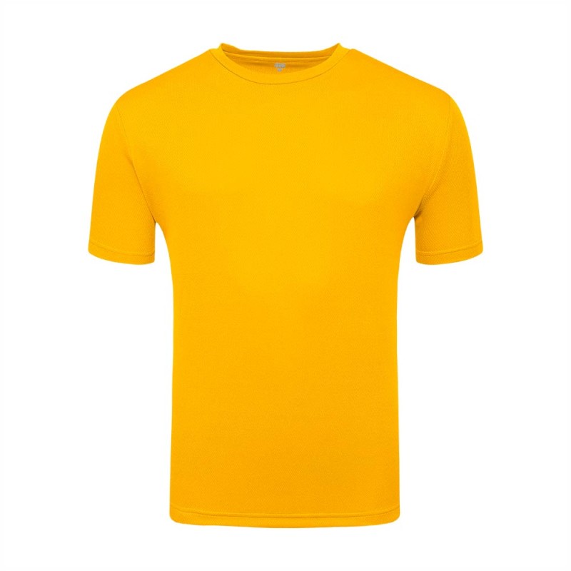 A vibrant red Unisex Half Sleeve crew neck t-shirt featuring a standard fit and a completely blank, solid color design for versatile casual styling. 1