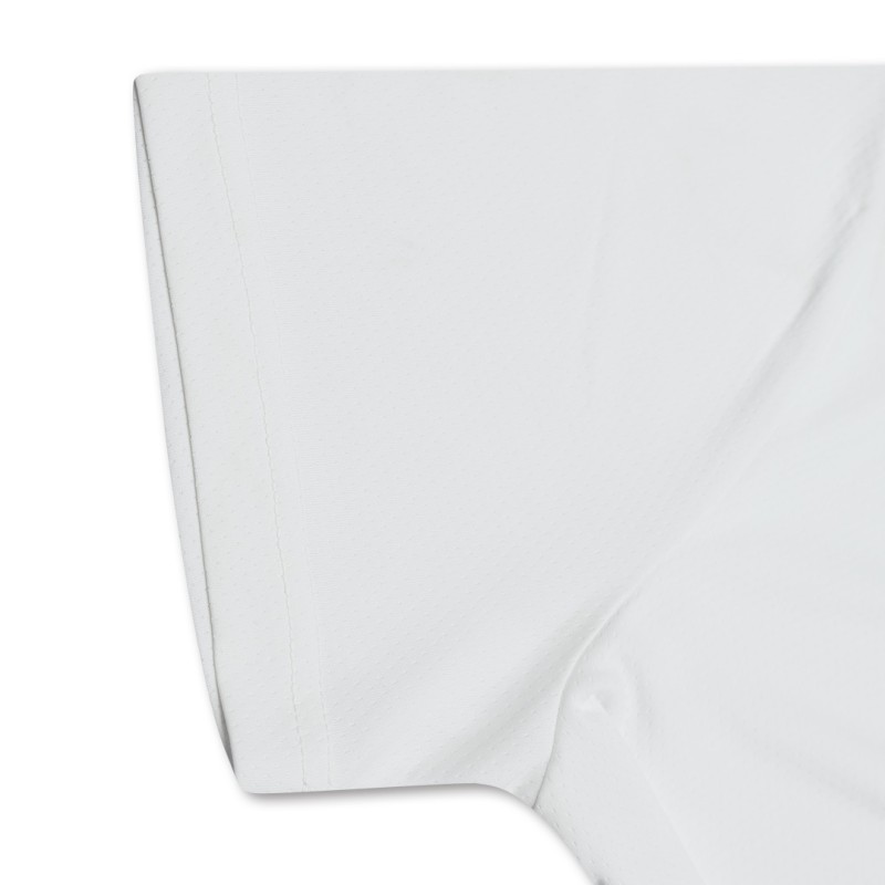 A solid white KTM CTY Unisex Half Sleeve crew neck t-shirt featuring a clean, minimalist design with a small discreet logo on the bottom hem. 3