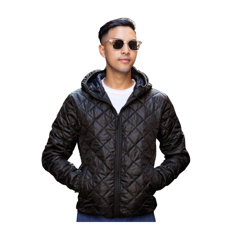 UNISEX POLYFIBER HOODIE JACKET (KUPHJ55540) | WINTER WEAR