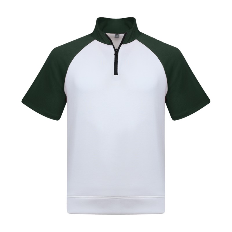 unisex-raglan-half-zip-t-shirt-kurt45440-summer-wear-tshirt