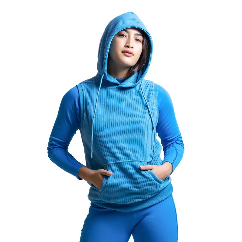 women-fleece-half-hoodie-kfh06904-5a